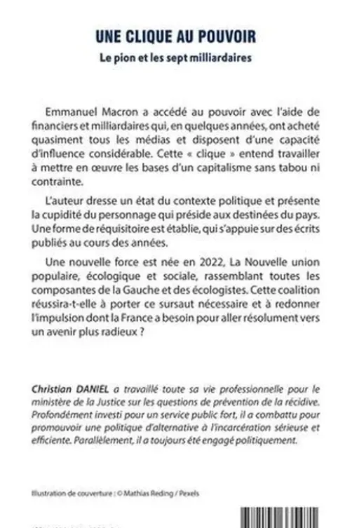 Une clique au pouvoir. Le pion et les sept milliardaires, Christian Daniel