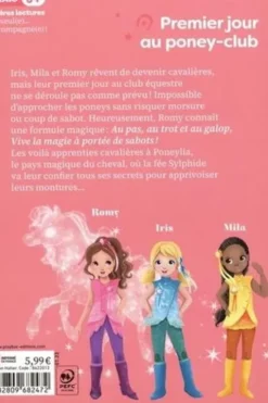 Une, deux, trois...Cavalières Tome 1 : Premier jour au poney club, Rosalind Elland-Goldsmith