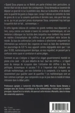 Un grain de riz sur l'échiquier. Les mathématiques, c'est politique !, Martine Quinio Benamo