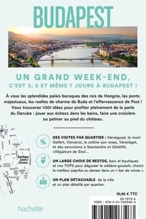 Un grand week-end à Budapest. Avec 1 Plan détachable, Céline Faucon