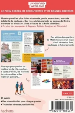 Un grand week-end à Madrid. Edition 2022. Avec 1 Plan détachable, Marine Delouvrier