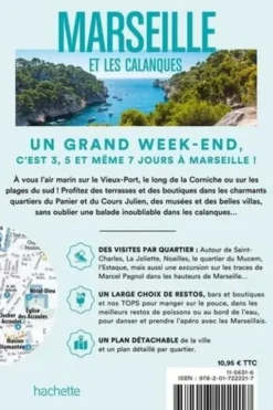 Un grand week-end à Marseille . Et les calanques, avec 1 Plan détachable, Céline Bousquet