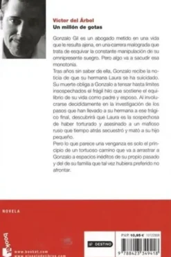 Un millon de gotas. Edition en espagnol, Victor del Arbol