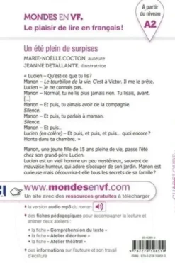 Un été plein de surprises. A2, Marie-Noëlle Cocton