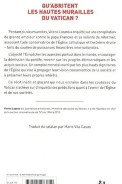 Vaticangate. Le complot ultraconservateur contre le Pape François et la manipulation du prochain conclave, Edition actualisée, Vicens Lozano