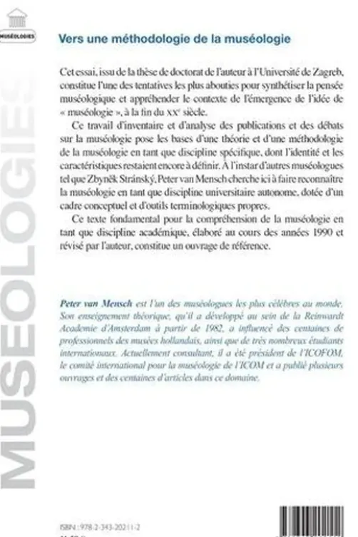 Vers une méthodologie de la muséologie, Peter Van Mensch
