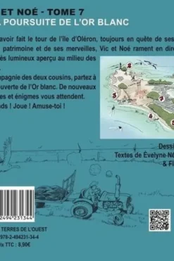 Vic et Noé Tome 7 : A la poursuite de l'or blanc, Evelyne Néron Morgat