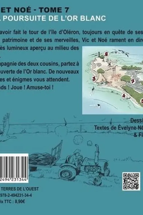 Vic et Noé Tome 7 : A la poursuite de l'or blanc, Evelyne Néron Morgat