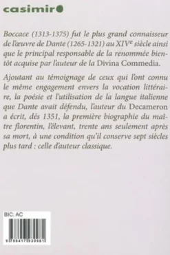 Vie de Dante, Giovanni Boccaccio