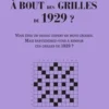 Viendrez-vous à bout des grilles de 1929 ? Vous êtes un grand amateur de mots croisés. Mais parviendriez-vous à remplir ces grilles de 1929 ?, Yves Cunow