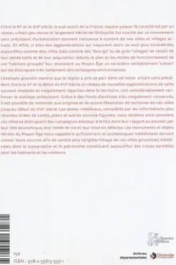 Villes en Gironde au Moyen Age, Sylvie Faravel