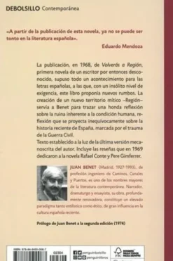 Volverás a Región. Edition en espagnol, Juan Benet