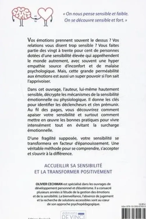 Votre sensibilité est une chance, Olivier Cechman