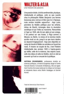 Walter & Asja. Une histoire de passions, Antonia Grunenberg