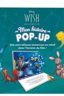 Wish, Asha et la bonne étoile. Mon histoire en pop-up, Tony Voinchet