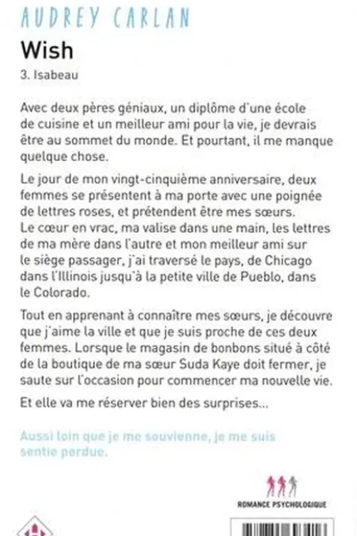 Wish Tome 3 : Isabeau, Audrey Carlan